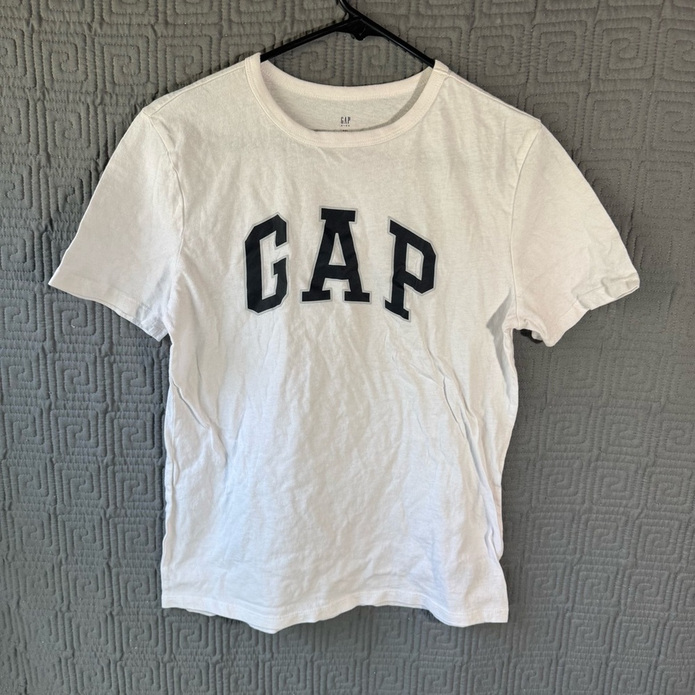 Gap Kids T-Shirt Boys Size XXL White Short Sleeve Crew Neck